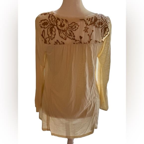 Anthropologie Meadow Rue Mariana Burnout Top, size M - Picture 7 of 7